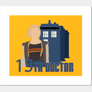 13th Doctor T-shirt Posters and Art